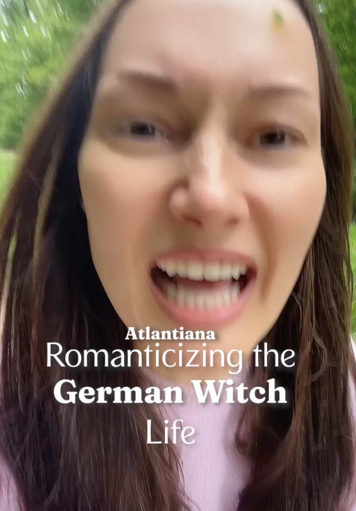 When I cancel plans dis is what I do: 🌱🌳🌲🍀🧙  . . #germanwitch #knoblauchrauke #witchtok #dasistlustig 