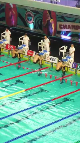 fall in love again and again #fyp #athlete #natation #swimming 
