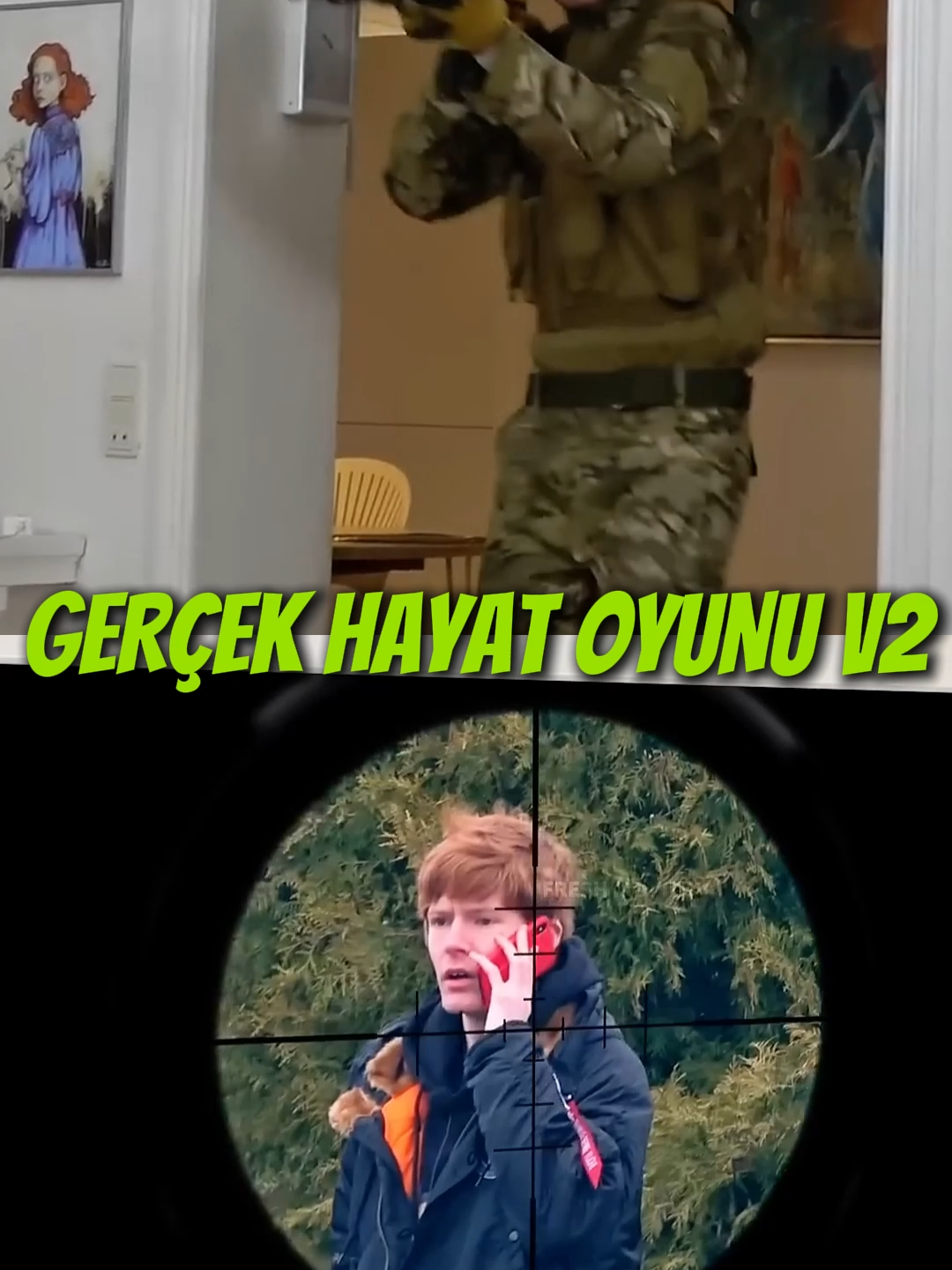 Bu adam oyun videosunu hayata taşır .  #filmclips #ai #shortstory #film #cinema