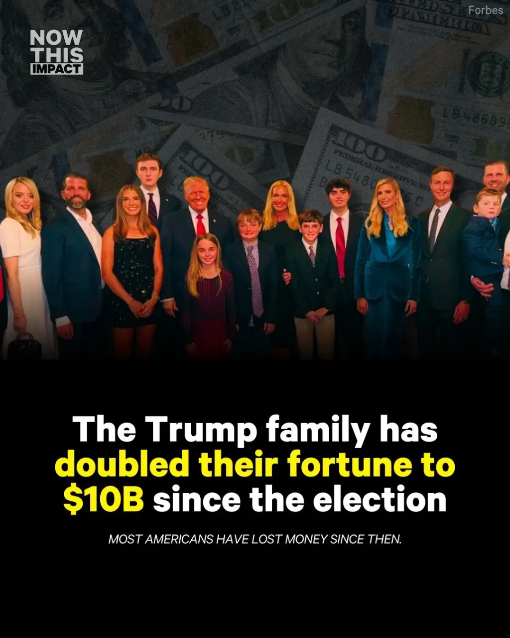 As Americans struggle, Trump’s fortune hit $10B—fueled by shady deals, foreign cash, and selling the presidency for profit.