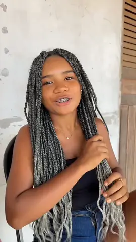 o que vcs acham!? #trancas #cabelocacheado #fy 