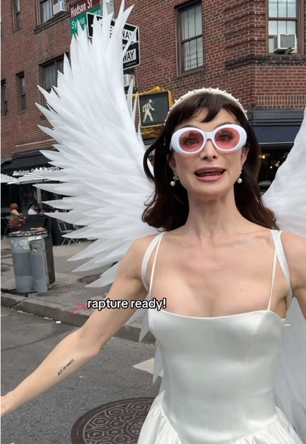 RAPTURE OOTD 🤍 #leastproblematicwoman #nyc 