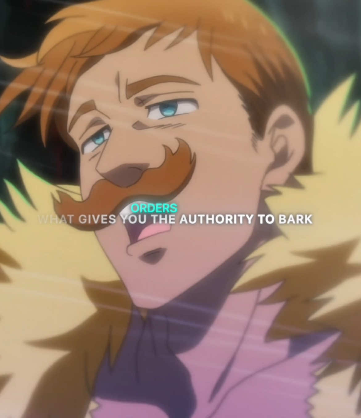 I AM ESCANOR THE LION SIN // #fyp #edit #sevendeadlysins #escanor 