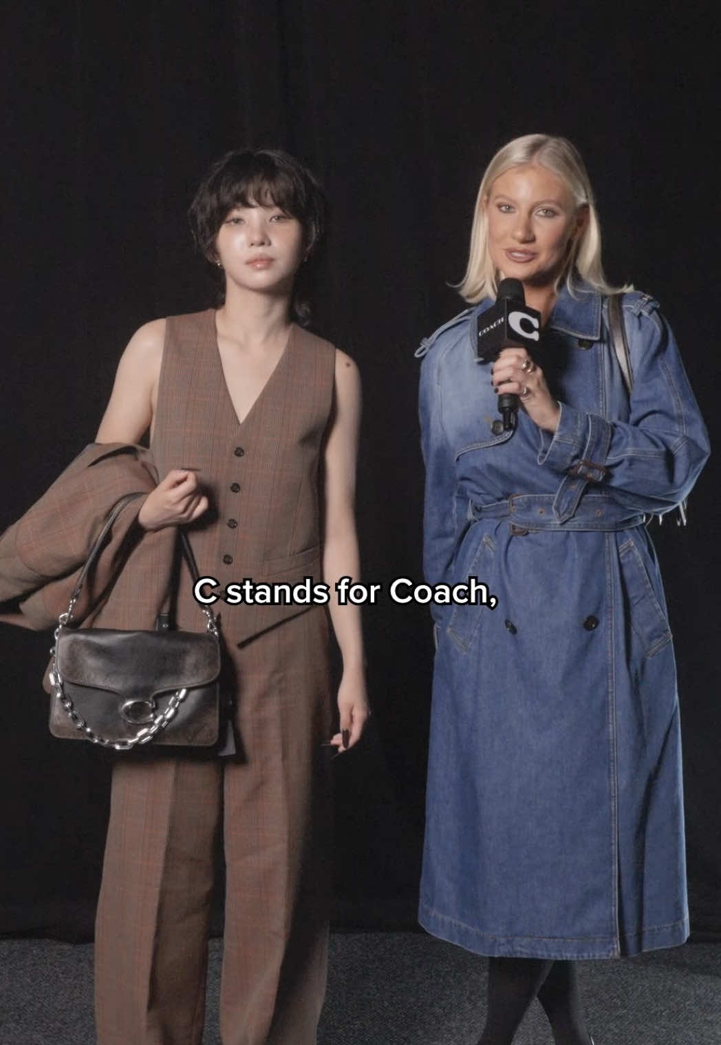 Coach x #SOYEON: iconic ✨ #CoachSpring26 @Ken Eurich #CoachNY #NYFW