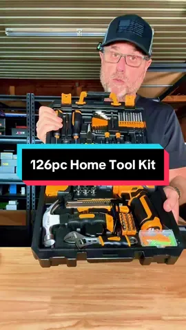 DEKO 8V Cordless Drill 126 Piece Tool Kit #toolkit #tools #tiktokshopcreatorpicks #tiktokshoprestock @DEKOTOOLS STORE 