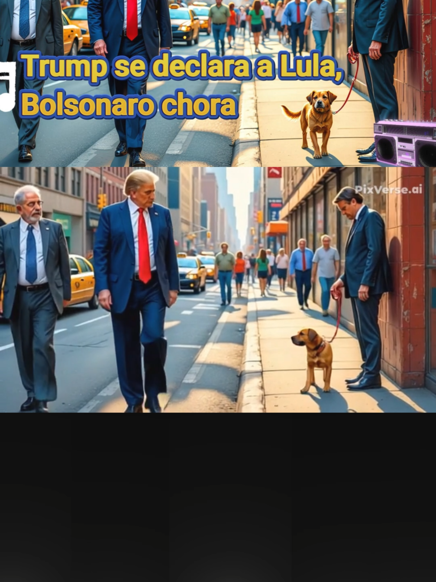 Do Ódio ao Amor  Trump se declara a Lula e parte coração de Bolsonaro #ClipeRomântico #DoÓdioAoAmor #Lula #Trump #Bolsonaro #onu #declaração #genteboa #MúsicaInusitada #RomancePolítico #ClipeSurreal #Brasil2025 #LoveStory