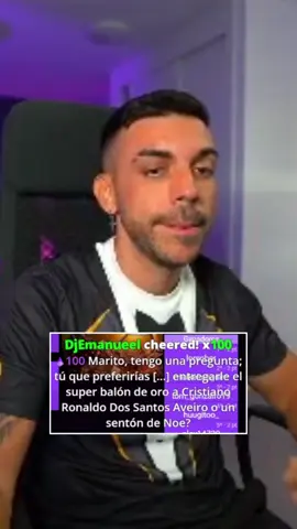 BALÓN DE ORO DE CRITIANO RONALDO O SENTÓN DE NOE? 😂 #djmariio 