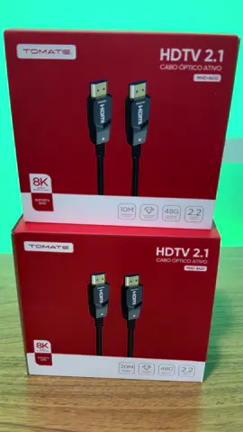 Cabo hdmi óptico 8K 