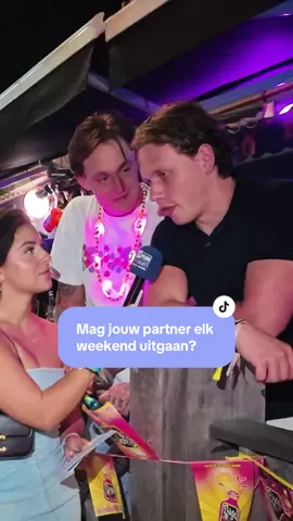 Mag je partner elk weekend uitgaan?! @cejay joosten  #fy #voorjou #albu #party #nix18 
