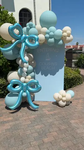 When your client wants a summer I turned pretty birthday  #tsitp #thesummeriturnedpretty #cousinsbeach #balloons #birthday 