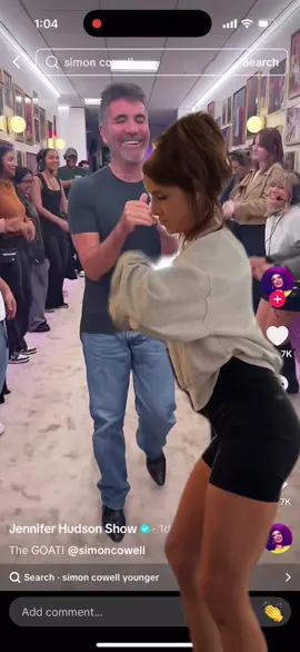 I’m with you Simon. This is the same level of awkward I have too when people stare at me too long 🥴 #simoncowell #jenniferhudsonshow 
