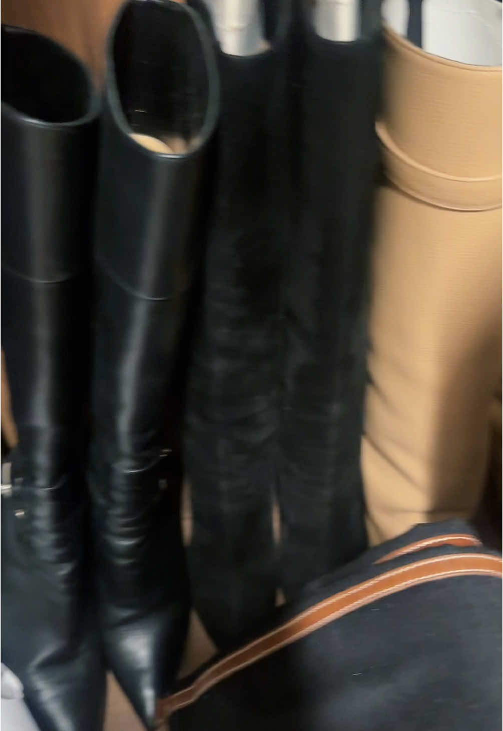 A lot of her other cool boots are at our house in Utah, but these ones are also still insane 