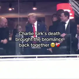 Btw not disrespecting Charlie Kirk this wasn’t the point of the video #charliekirk #donaldtrump #elonmusk #charliekirkdeath #bromance 
