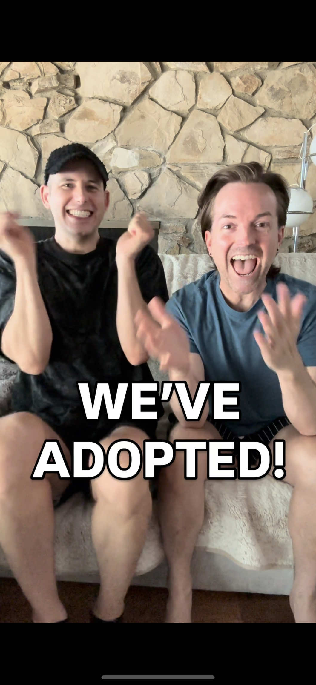 So excited for our family! 🎉🥳❤️🥰 #lgbtq #adoption #dadsoftiktok #dadlife #fatherhood 
