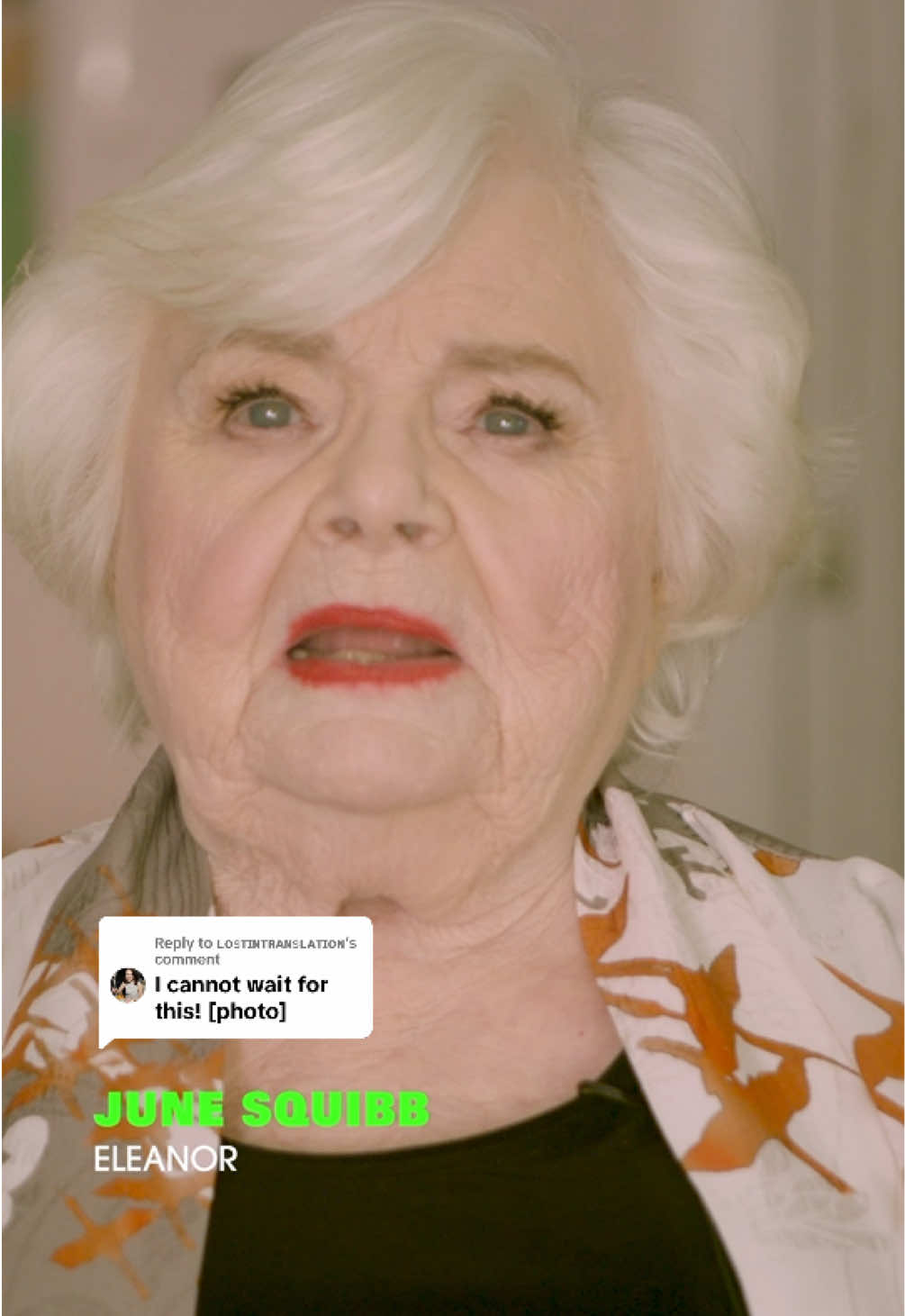 Replying to @ʟᴏꜱᴛɪɴᴛʀᴀɴꜱʟᴀᴛɪᴏɴ A movie for women, by women, starring women #EleanorTheGreat 💙🎡👩‍🦳 #JuneSquibb #ErinKellyman #ScarlettJohansson #ScarJo