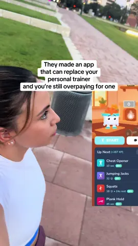 Imagine firing your trainer… and still getting better results. Yeah, this app does that Luvu Home Fitness #luvu #homefitness #Fitness #fitnesschallenge #fitnesstok 