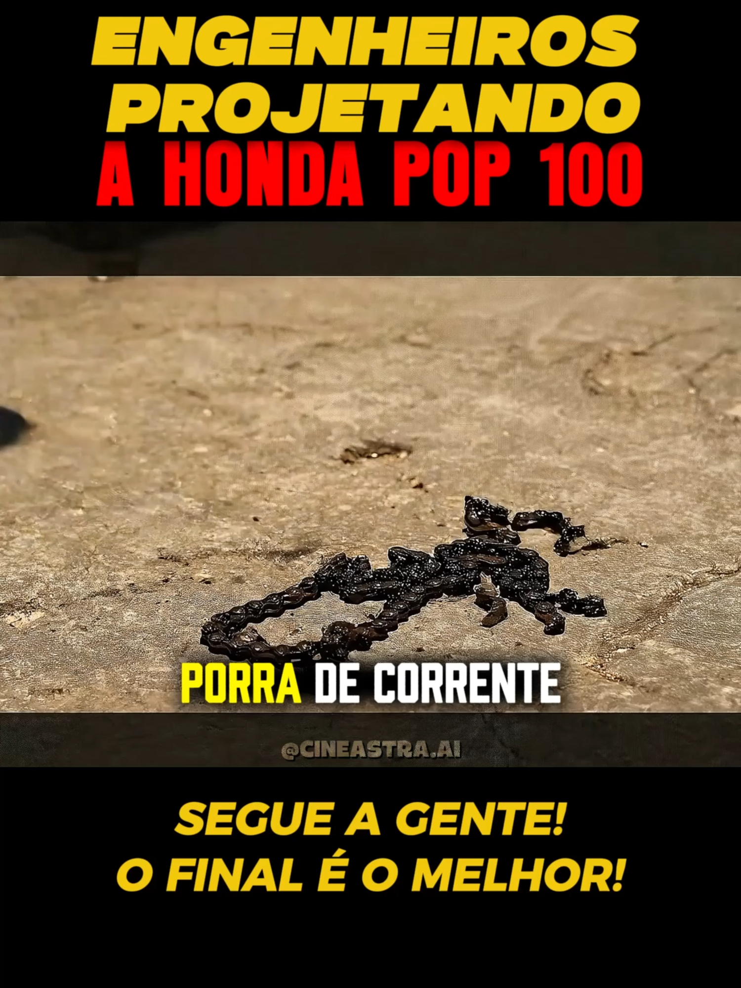 POP 100! Segue a gente e ajude na meta de 30 mil segudiores! #POP100 #humor #moto #veo3