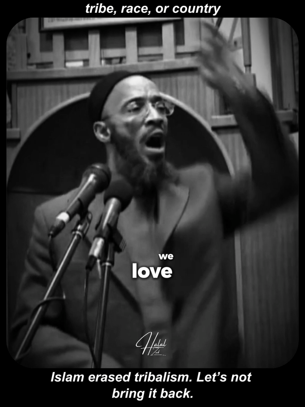 Islam teaches us that true love is for Allah’s sake — not because of someone’s tribe, race, culture, or nationality. We don’t love someone just because they’re Arab, Somali, Turk, or Pakistani. We love them because they are Muslim, believe in Allah, and even more when obeying Him. And if a Muslim disobeys Allah, we still love them as a believer, but we hate the sin they commit. We never hate the Muslim — we hate the disobedience. This is the balance of Iman and the foundation of Islamic brotherhood. #islamicbrotherhood #khalidyasin #islamicremindersdaily #loveforallah #muslimunity 