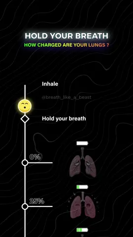 How charged are your lungs 🔋?! #holdyourbreath #challenge #breathhold #lungs #test