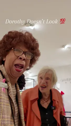 Dorothy looks younger that 100 to Winnie, the saleswoman at Bloomingdale’s. #100 #legend #fyp 
