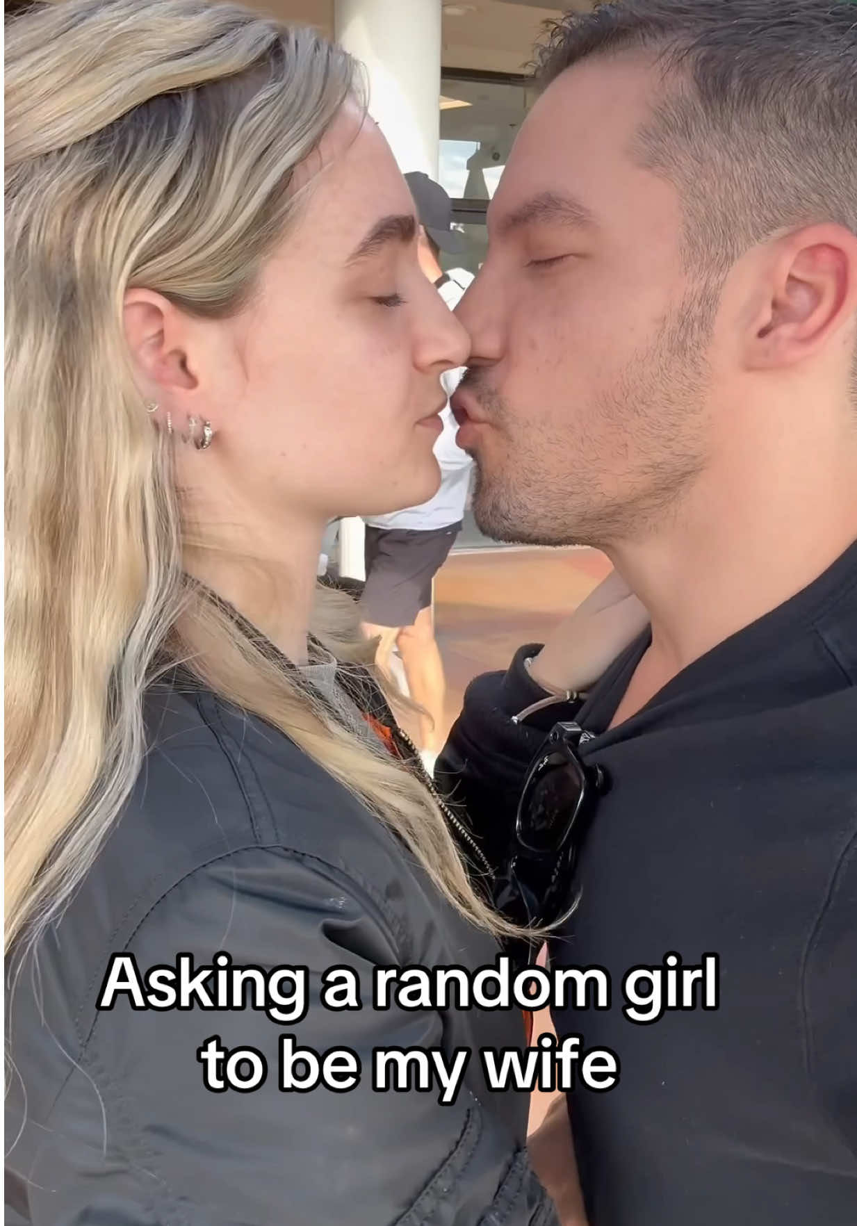 Asking a random girl to be my wife #fyp #wife 