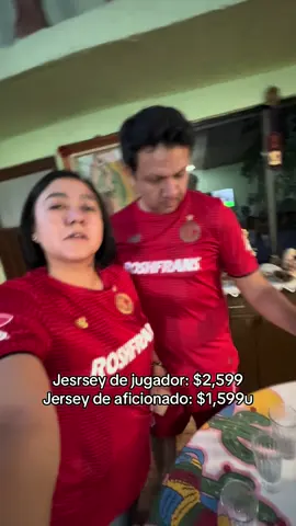 Diferencias entre el Jesrsey de jugador y el Jersey de aficionado #TolucaFC