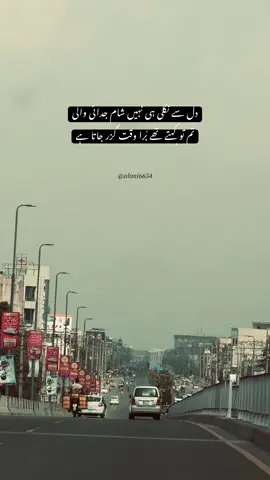 دل سے نکلی ہی نہیں شام جدائی والی  تم تو کہتے تھے بُرا وقت گزر جاتا ہے🖤 #plzunfrezemyaccount🙏 #poetrylover #ahmi6654 #fypppp #growmyaccount 