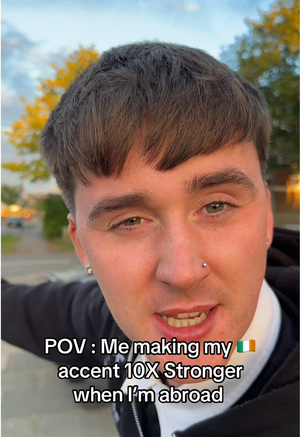 The attention an Irish accent gets is unmatched 🤣😭 #fyp #relatable #irish 