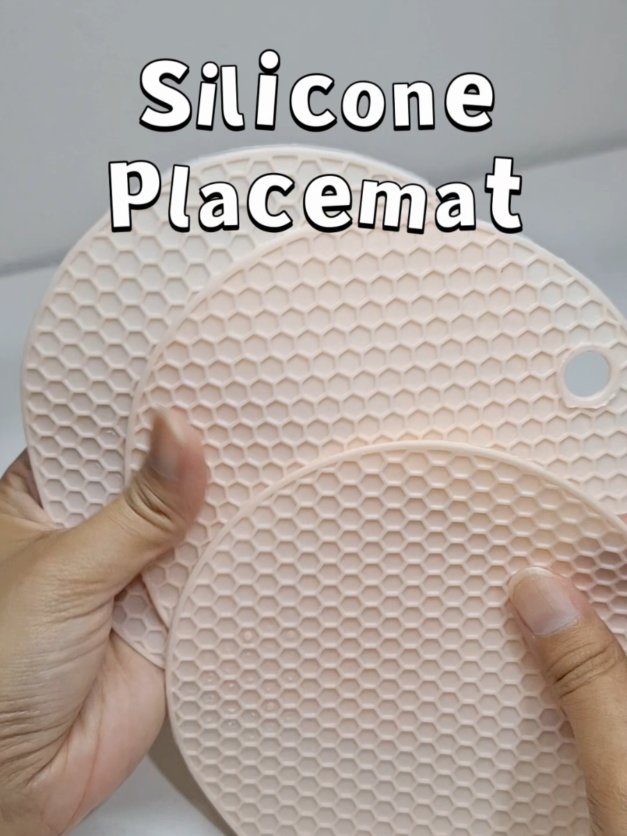 Affordable silicone placemat.
