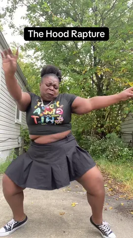 The rapture came through the hood y’all.. see y’all in 3 days #rapture #trumpet  @Herbie Hunkele 