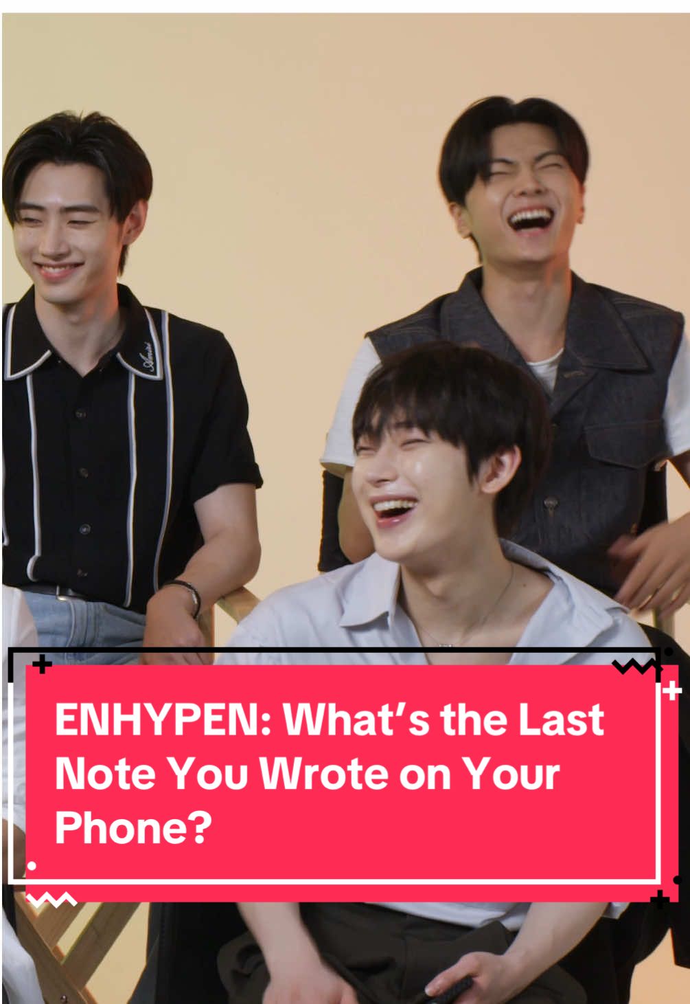 #ENHYPEN's #JAY is a mouth tape girly too. 💁‍♂️ At the link in bio, the #KPop group reveals what's on their phones for our latest episode of #ScreenTime. 