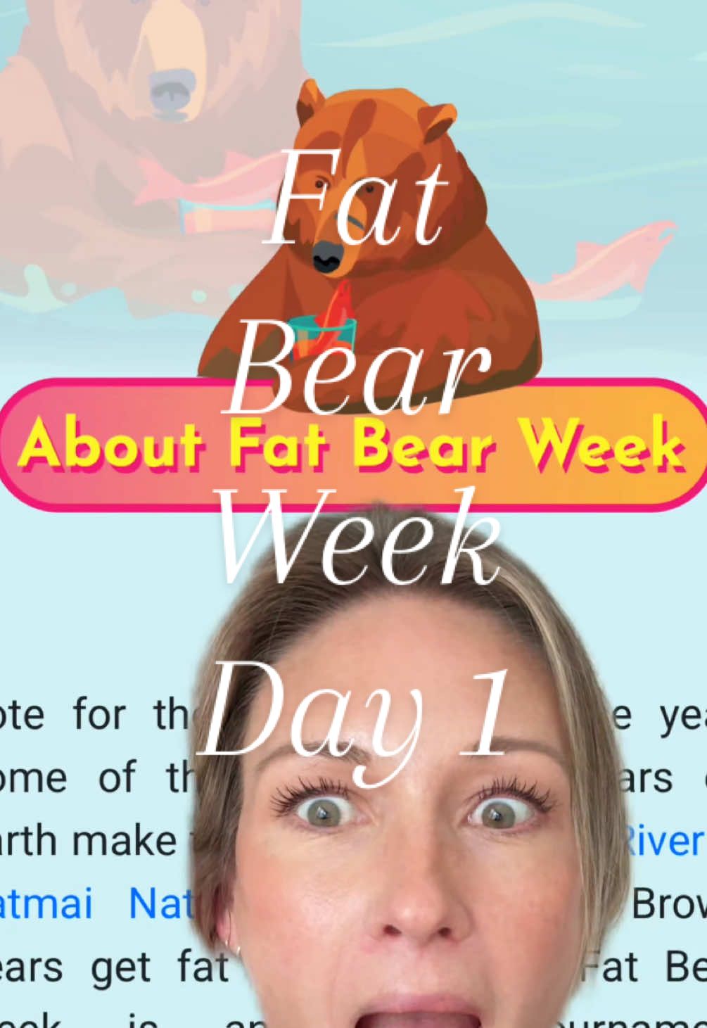 Fat Bear week day one! Go to explore.org to get a bracket and vote 🩷🐻 @Katmai National Park #fatbearweek #bears #vote #nationalparks #katmainationalpark 