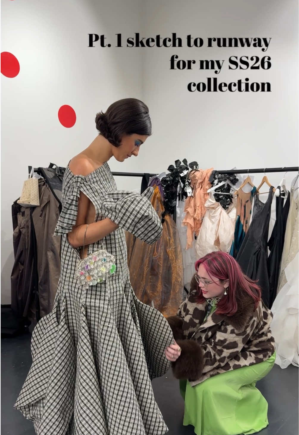 meet 7 of the looks from Keepsake my new SS26 collection #londonfashionweek #emergingdesigner #maximalist 