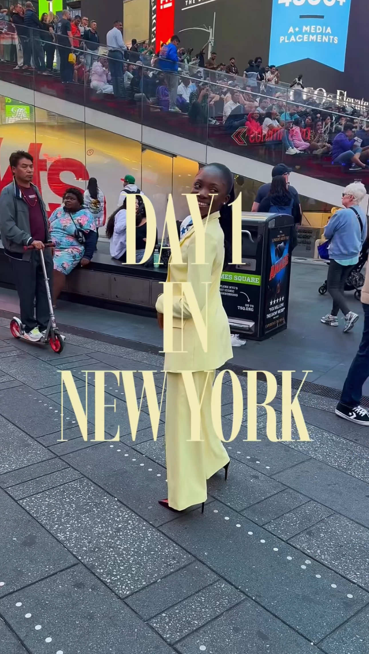 Mini-vlog: NYC Day One 🗽 Conference mornings. City lights. A little suya to end the night. Moved with purpose. Laughed with joy. Soaked it all in. #minivlog #ditl #nycvlog #youngleaders #bosslady 