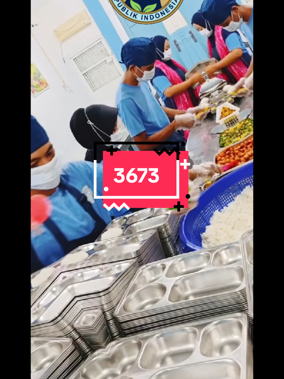 3573 porsi #sppglubukpakampekan #viraltiktok #mbg #bgn 