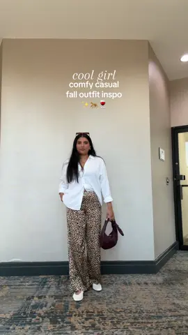 Was on the fence about this look but ended up loving it and it was so comfy 🤭🙌🏽 Top & Pants: @target  Shoes: @VIVAIA  Purse: @Urban Expressions  #falloutfits #comfyoutfit #fallfashion #flatshoes #targetstyle 