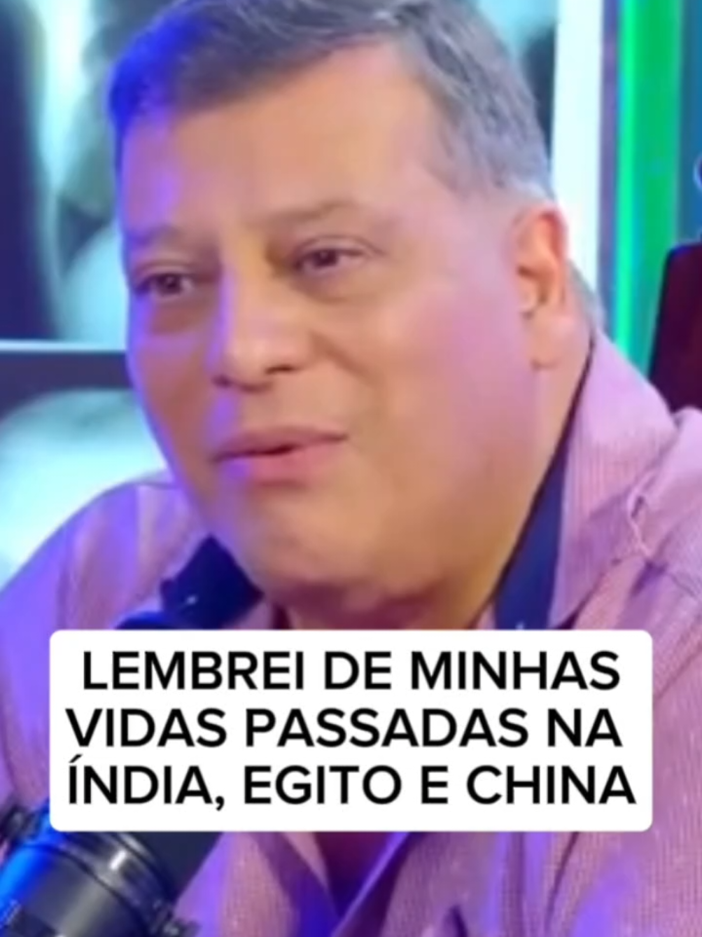 Wagner Borges em entrevista ao canal Paranormal Experience fala sobre suas lembranças de vidas passadas.