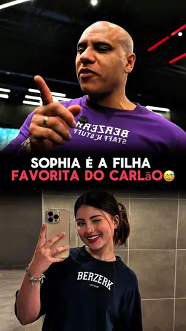 Sophia é a filha favorita?😅 ​⁠ #sophiabianco #academia #adolescente #carlao @Carlão Silva @Sophia Bianco #sophiabianco 