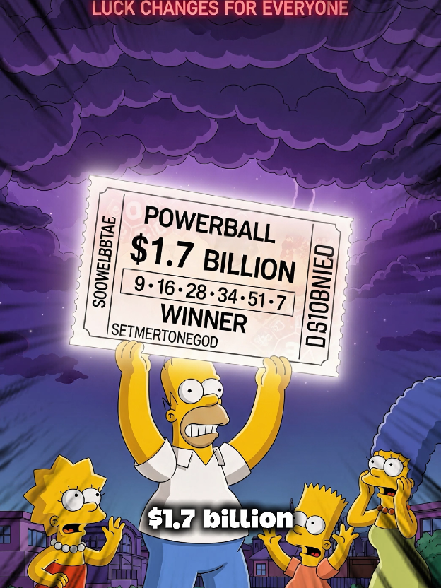 The Simpsons already showed the winning Powerball numbers… Sept 26, 2025 could make millionaires 👀💰 #simpsonspredictions #simpsons #powerball #lottery #megamillions 