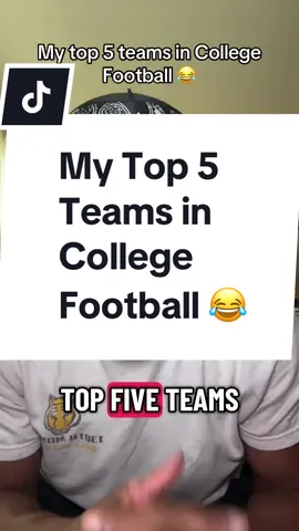 #CollegeFootball #football #top5 