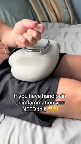 This hand massager has given the best soothing relief to my keyboard addicted hands and fingers #soothing #massager #massagetherapy #arthritis 