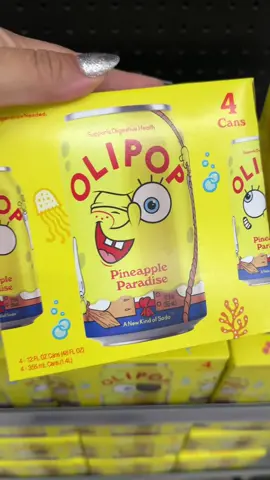 SpongeBob  @OLIPOP @Walmart  #olipop #olipopspongebob #spongebob #walmartfinds 