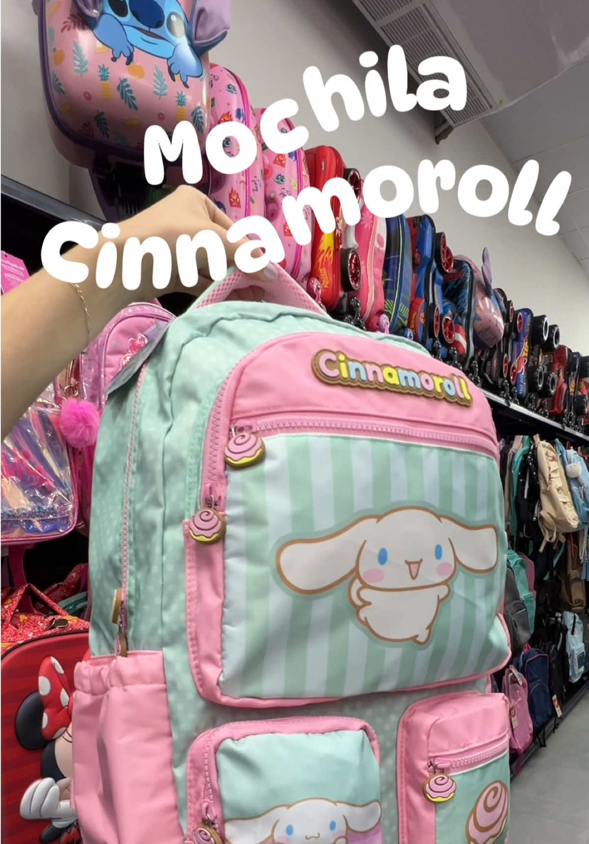 NOVIDADE aqui na GGPEL! As mochilas do Cinnamoroll já estão disponíveis, em dois modelos para você escolher: Mochila de costas: R$269,90 Mochila de rodinha: R$499,90 Compre em nossas lojas físicas ou no site: ggpel.com.br, nós fazemos envios para todo o Brasil! 📦💓 #ggpel #papelaria #mochila #cinnamoroll #diadascriancas 