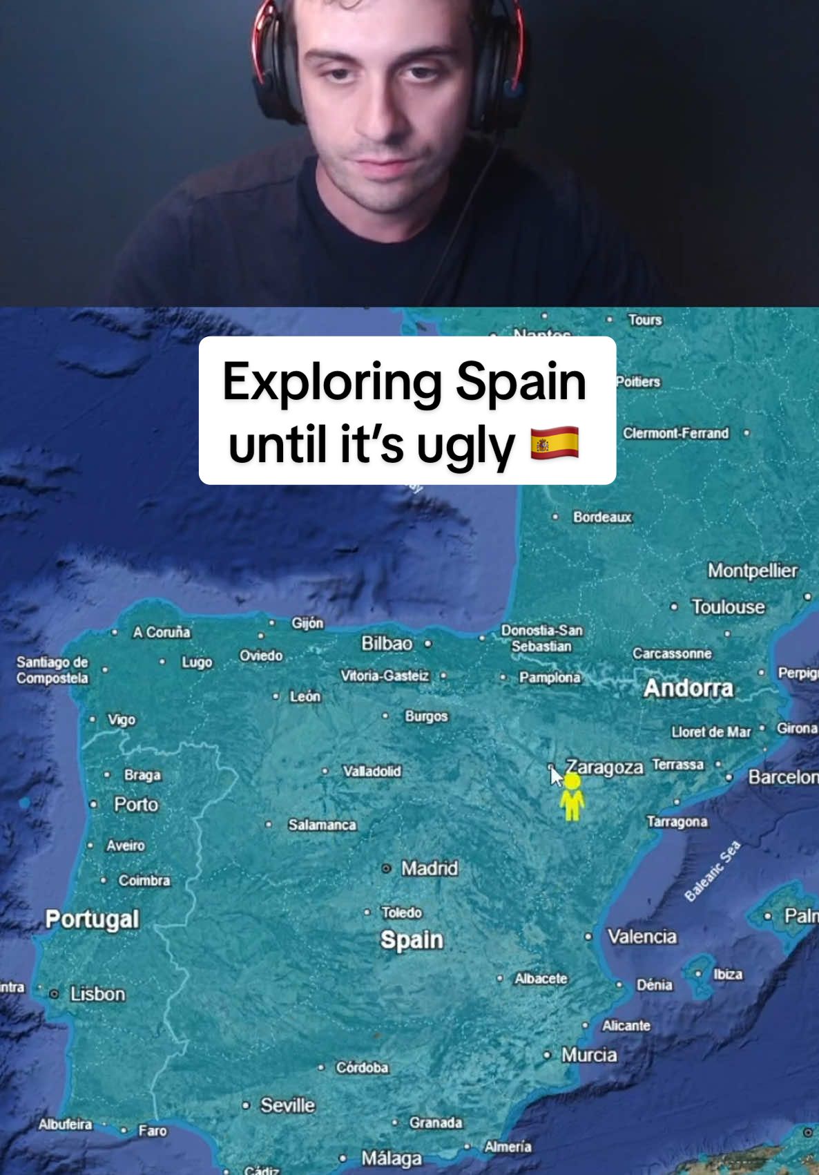 Exploring Spain until it’s ugly 🇪🇸 #travel #exploring #googleearth #europe #spain