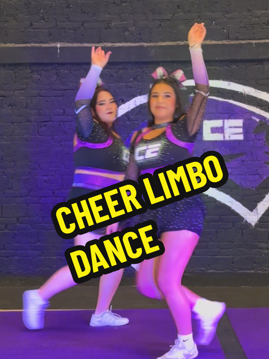 CHEER LIMBO DANCE #cheertok #viraltiktok #cheerleading #cheerleading #dance 