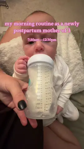 Come back for our afternoon and night routine! 🫶🏼 #routine #postpartum #3monthold #baby #mom 
