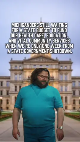 After blowing past the July 1 deadline required by state law. The Michigan legislature has just one week left to come to the table and negotiate a budget in order to avoid a state government shutdown on October 1.  It’s time for our elected representatives to stop playing culture wars, do their jobs, and pass a budget that funds the health care, education, and vital community services we rely on to care for ourselves and our families.  #MILeg #PureMichigan #StateBudget #FundOurSchools #Lansing 