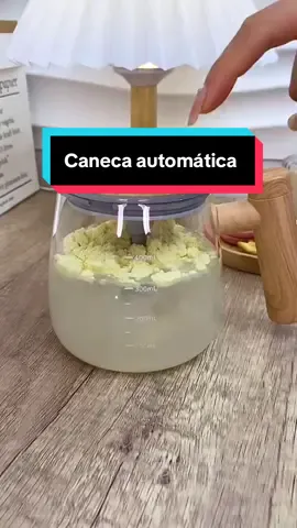 Caneca Automática Mistura Shake Com Cabo De Plástico 400ml Elétrica Recarregável 7000rpm Alta Velocidade Vidro LINK NOS COMENTÁRIOS!!  #fy #viraltiktok #achadinhos #shopee #caneca 