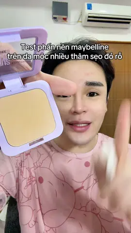Test phấn nền maybelline nè