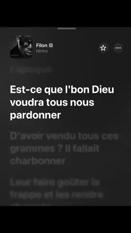 Ninho -Filon #lyrics_songs #applemusic #ninho #song #viral 